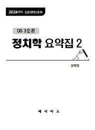 2024년대비 GS3  정치학 요약집2