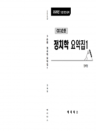 26대비 gs3순환 정치학 요약집1